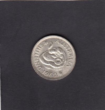 Beschrijving: 1 Shilling  GOAT  